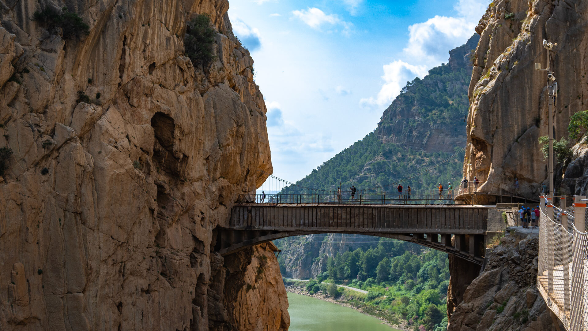 Puente en el Caminito del Rey